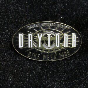 Vintage 2000 Daytona Bike Week Harley Owners Group Jacket or Hat Pin